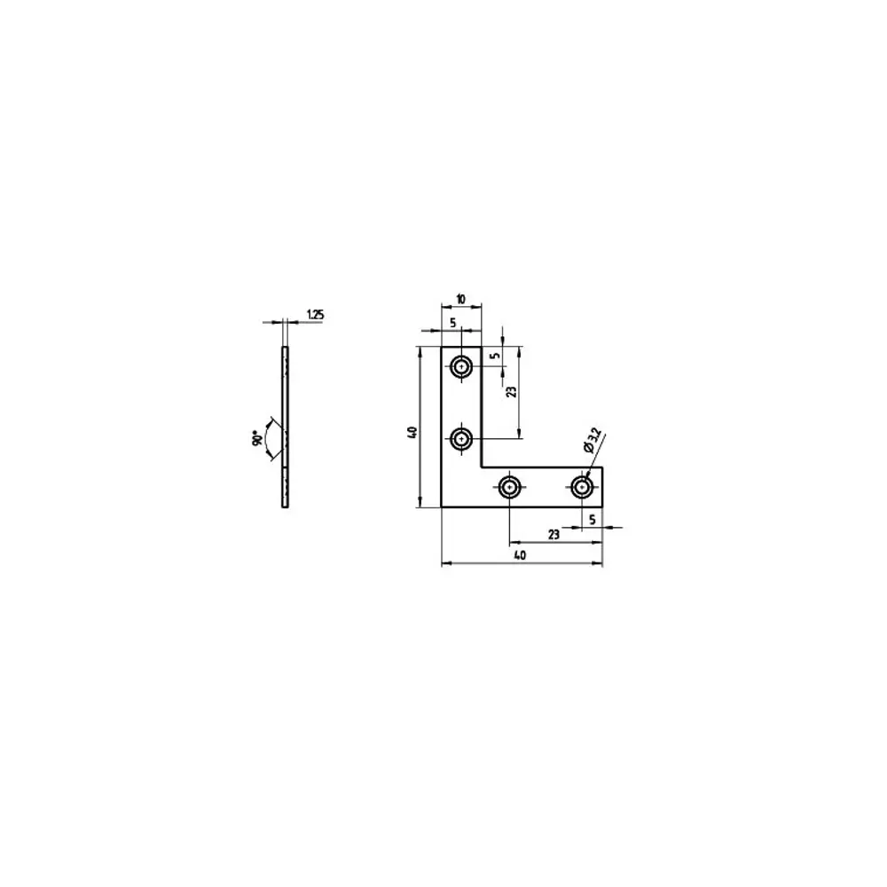 Фото 5 Оконный уголок GAH ALBERTS 40x40x10x1.25 желтый цинк Фото 5 Оконный уголок GAH ALBERTS 40x40x10x1.25 желтый цинк
