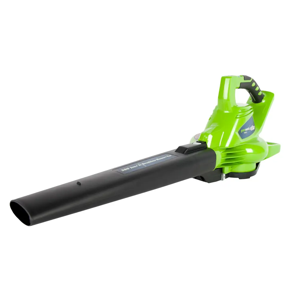Фото Воздуходув-Садовый Пылесос аккумуляторный Greenworks GD40BV, 40V, бесщеточный, без АКБ и ЗУ Фото Воздуходув-Садовый Пылесос аккумуляторный Greenworks GD40BV, 40V, бесщеточный, без АКБ и ЗУ