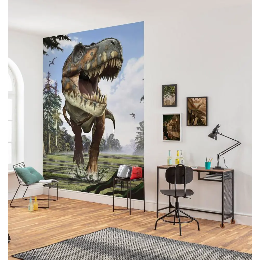 Фото 2 Фотообои Komar Тираннозавр (Tyrannosaurus Rex) 184 см x 2.48 м флизелиновые Фото 2 Фотообои Komar Тираннозавр (Tyrannosaurus Rex) 184 см x 2.48 м флизелиновые