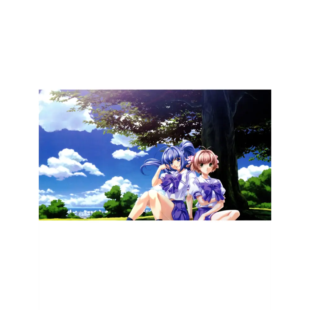 Фото 2 Постер Просто Постер Беспокойные сердца Задумчивые Харука и Мицуки 40x50 в раме Фото 2 Постер Просто Постер Беспокойные сердца Задумчивые Харука и Мицуки 40x50 в раме