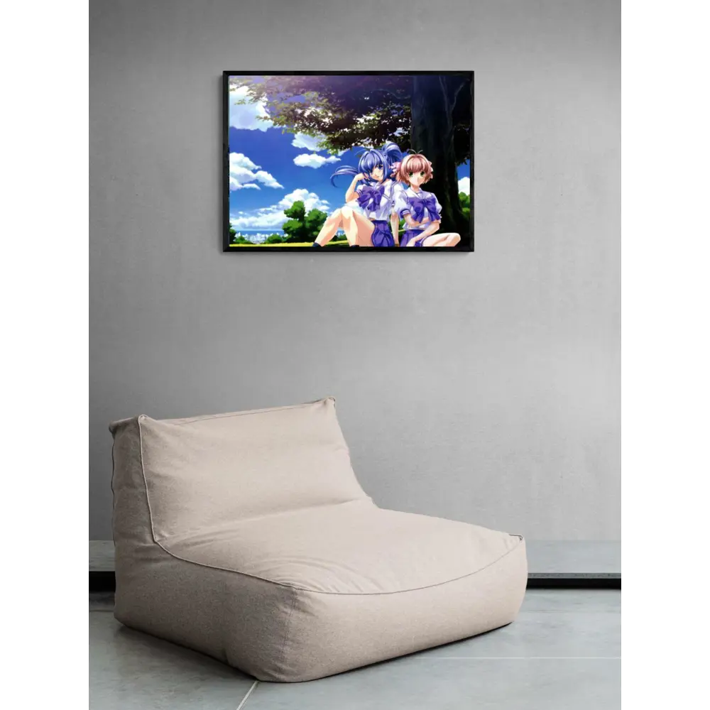 Фото 3 Постер Просто Постер Беспокойные сердца Задумчивые Харука и Мицуки 40x50 в раме Фото 3 Постер Просто Постер Беспокойные сердца Задумчивые Харука и Мицуки 40x50 в раме