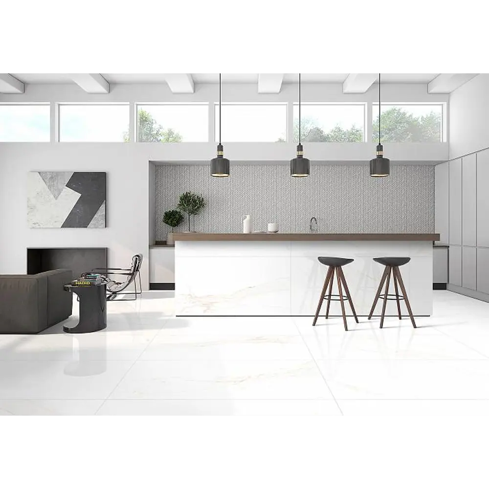 Фото 3 Керамогранит Golden Statuario 60x120 см 1.44 м² цвет бежевый Фото 3 Керамогранит Golden Statuario 60x120 см 1.44 м² цвет бежевый