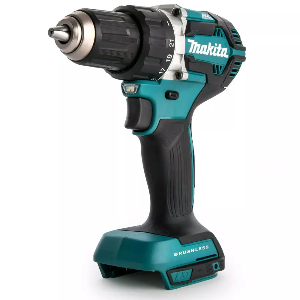 Фото Дрель-шуруповерт аккумуляторная бесщеточная Makita DDF484, 18 В Li-Ion, без АКБ и ЗУ Фото Дрель-шуруповерт аккумуляторная бесщеточная Makita DDF484, 18 В Li-Ion, без АКБ и ЗУ