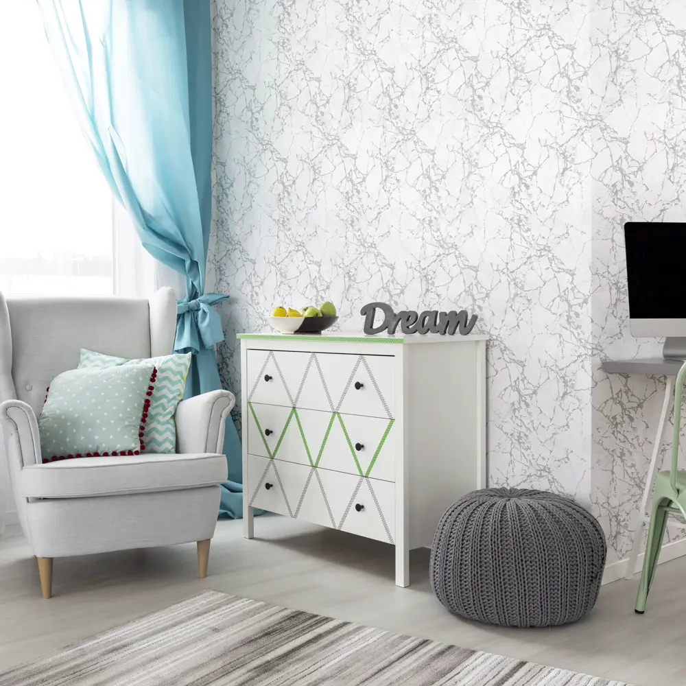 Фото 4 Обои флизелиновые Ovk Design Максвуд белые 1.06 м 10422-01 Фото 4 Обои флизелиновые Ovk Design Максвуд белые 1.06 м 10422-01
