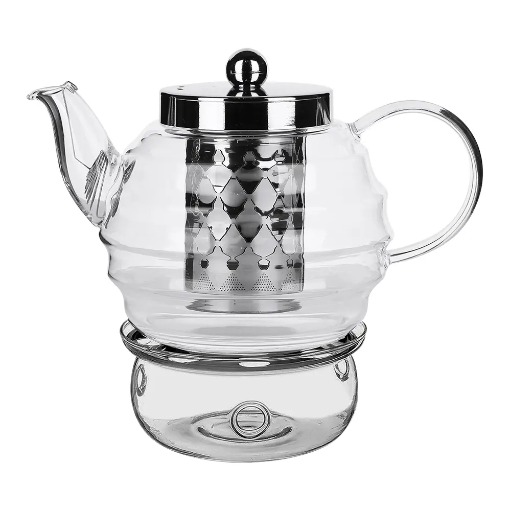 Фото 3 Заварочный чайник 800 мл Rohe стекло BG-TP-800 Фото 3 Заварочный чайник 800 мл Rohe стекло BG-TP-800