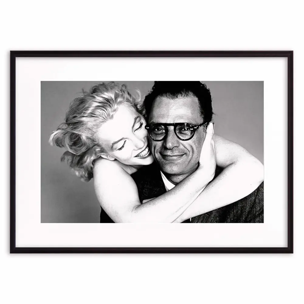 Фото Постер в рамке Дом Корлеоне Мерилин Монро и Артур Миллер 07-0675-30x40