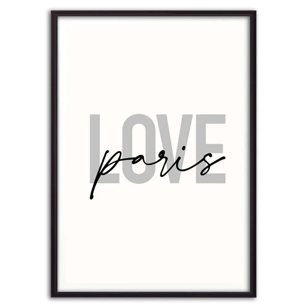 Фото Постер в рамке Дом Корлеоне Love Paris 07-0689-21x30 Фото Постер в рамке Дом Корлеоне Love Paris 07-0689-21x30