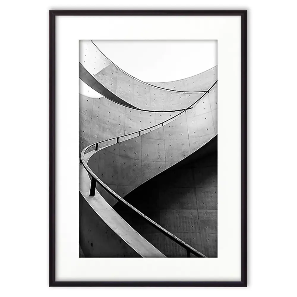 Фото Постер в рамке Дом Корлеоне Винтовая лестница 3 07-0767-30x40 Фото Постер в рамке Дом Корлеоне Винтовая лестница 3 07-0767-30x40