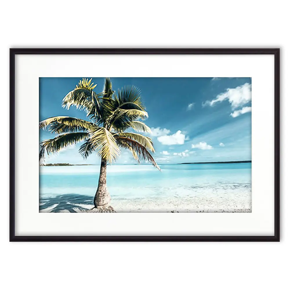 Фото Постер в рамке Дом Корлеоне Пальма на пляже 07-0796-30x40 Фото Постер в рамке Дом Корлеоне Пальма на пляже 07-0796-30x40