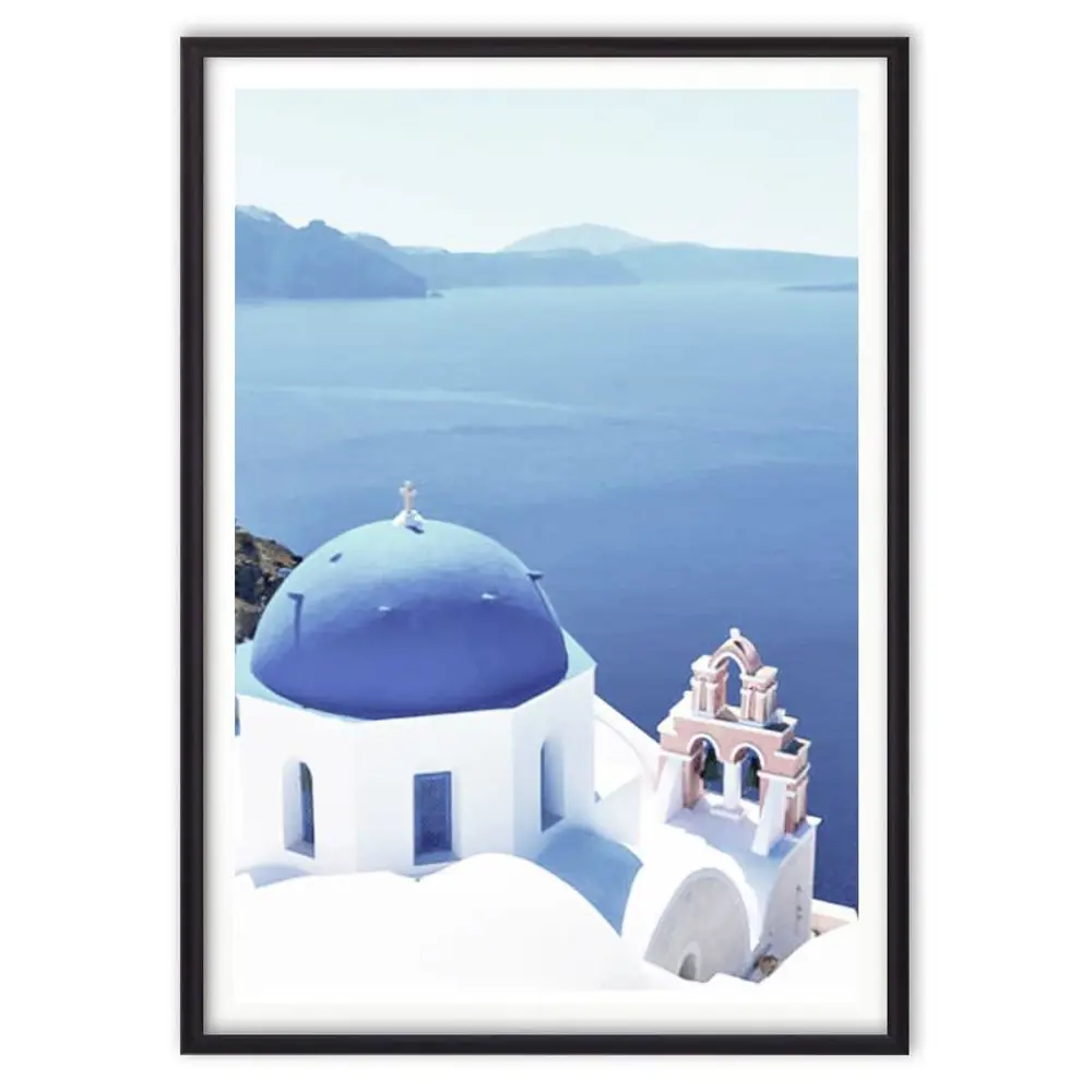 Фото Постер в рамке Дом Корлеоне Греческая церковь 07-0837-30x40 Фото Постер в рамке Дом Корлеоне Греческая церковь 07-0837-30x40