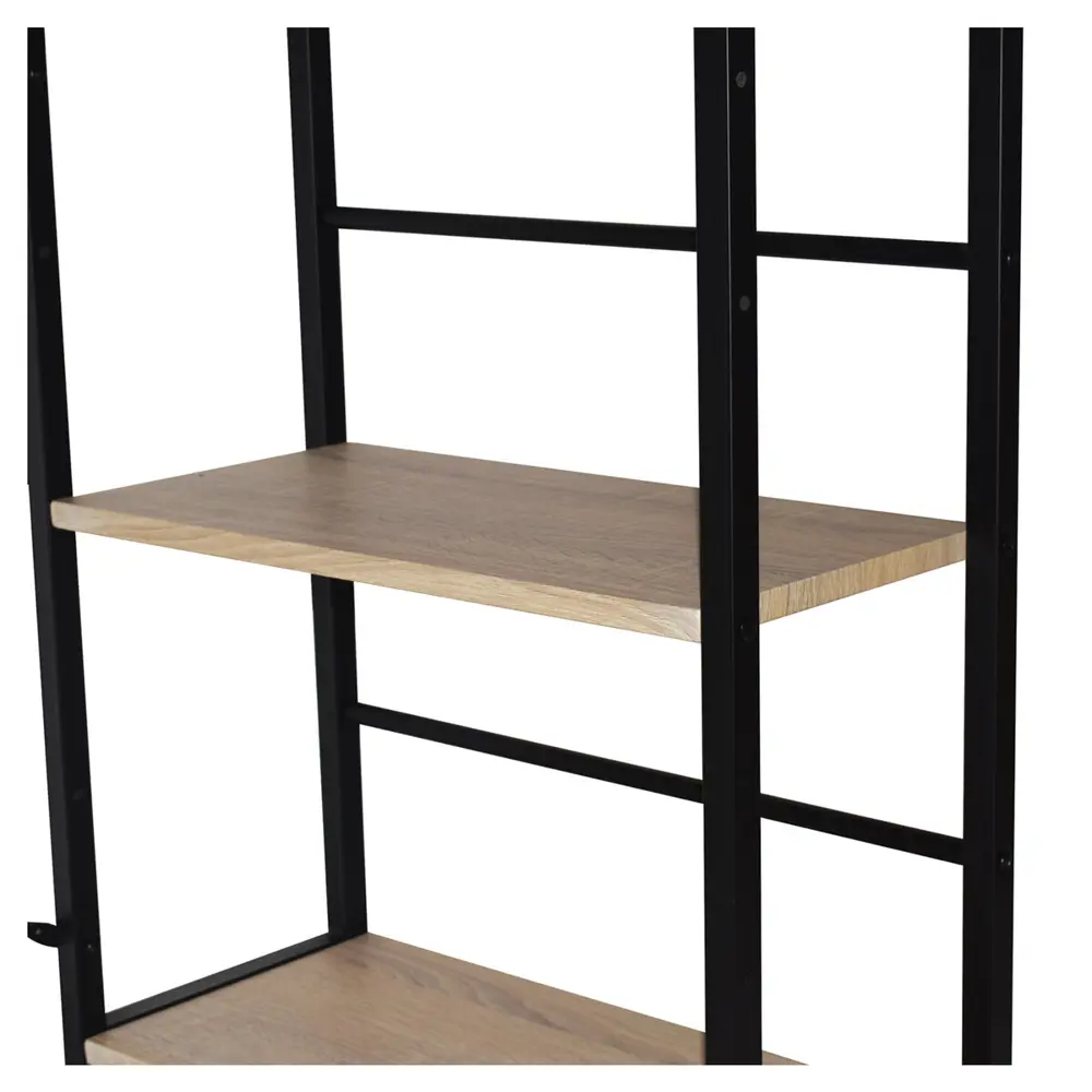 Фото 8 Стол на металлокаркасе Brabix Loft CD-005 120x52x120 см 3 полки цвет дуб натуральный Фото 8 Стол на металлокаркасе Brabix Loft CD-005 120x52x120 см 3 полки цвет дуб натуральный