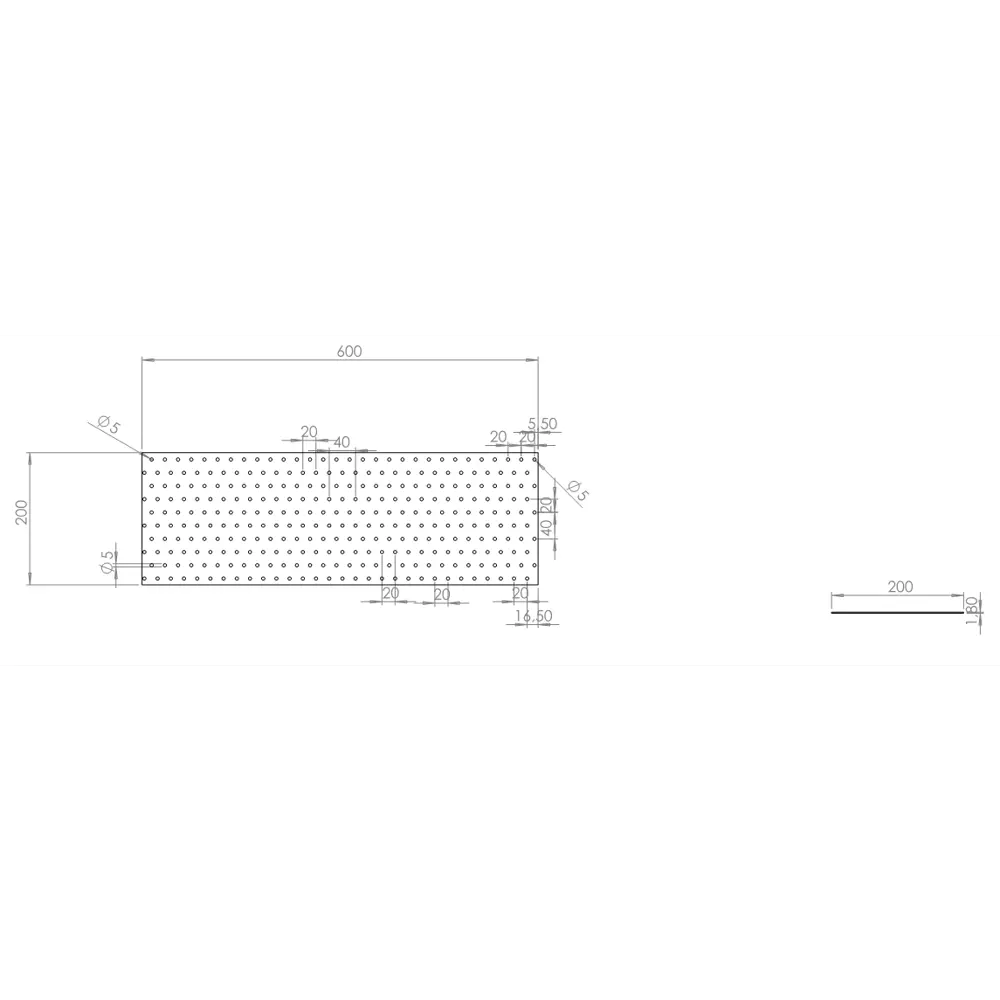 Фото 4 Пластина крепежная 200х600х1,8