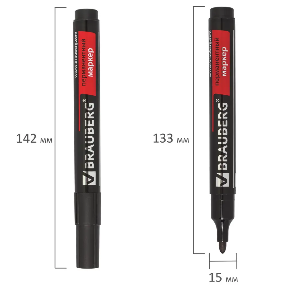 Фото 9 Маркер перманентный нестираемый BRAUBERG "Contract". черный. круглый 3мм. 150465 Фото 9 Маркер перманентный нестираемый BRAUBERG "Contract". черный. круглый 3мм. 150465