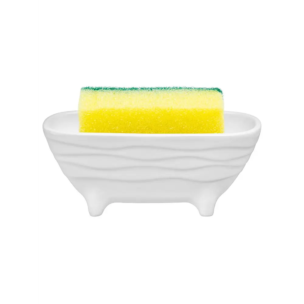 Фото Подставка для губки Elan Gallery "Айсберг волны" 14,5х6х6 см, 190 мл Фото Подставка для губки Elan Gallery "Айсберг волны" 14,5х6х6 см, 190 мл