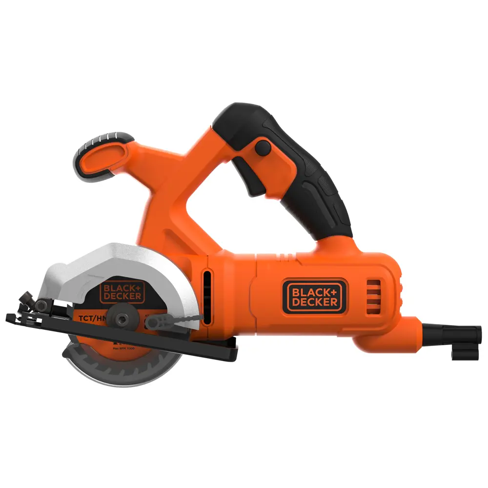 Фото 2 Циркулярная мини-пила Black&Decker BES510-QS, 400 Вт, 85 мм Фото 2 Циркулярная мини-пила Black&Decker BES510-QS, 400 Вт, 85 мм