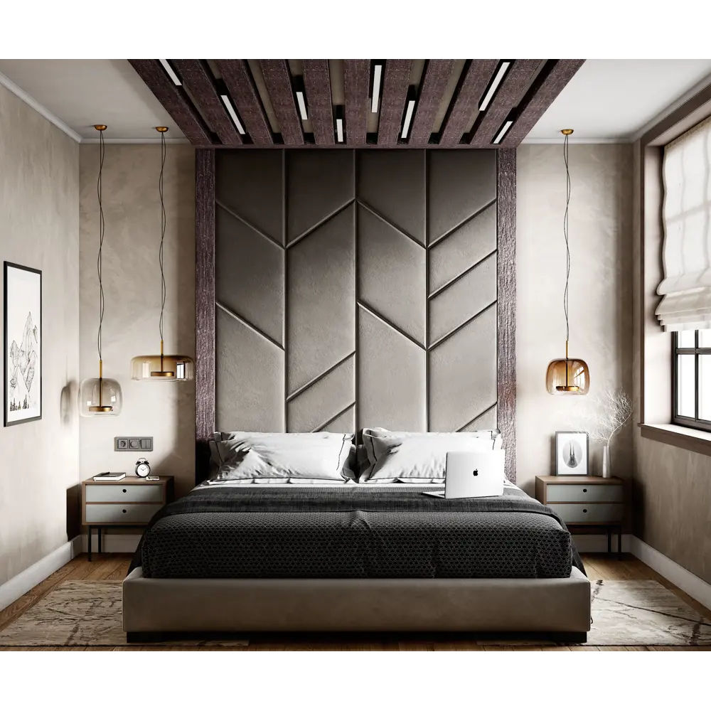 Фото 2 Архитектурный брус Cosca 135x85мм 2 м цвет серый кипарис