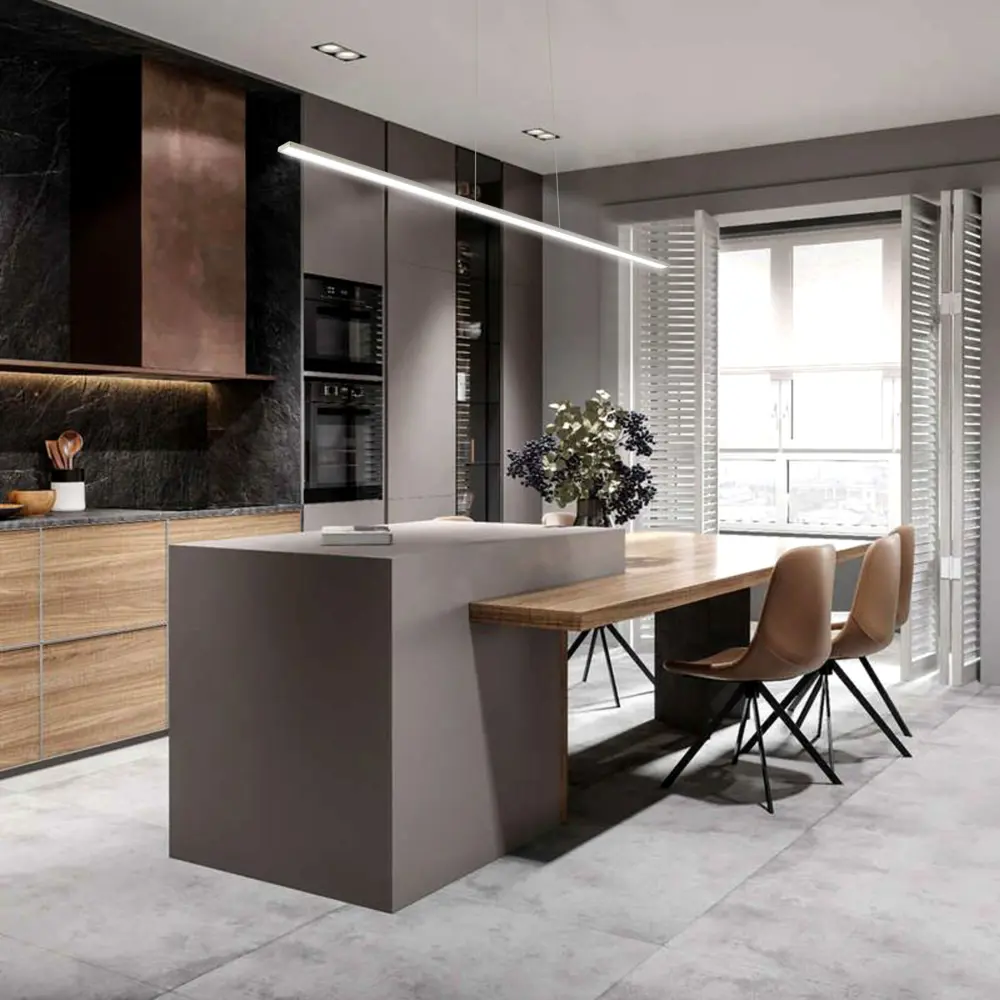 Фото 7 Светильник подвесной светодиодный LUCHERA TLCI1-120-01 CINTA 4603736182826 13 м² теплый белый свет цвет белый Фото 7 Светильник подвесной светодиодный LUCHERA TLCI1-120-01 CINTA 4603736182826 13 м² теплый белый свет цвет белый
