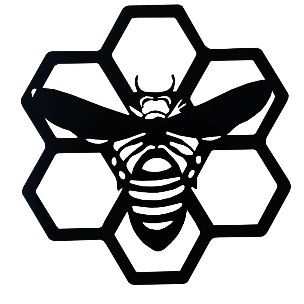 Фото Подставка под горячее Gala Пчелка металл цвет черный Фото Подставка под горячее Gala Пчелка металл цвет черный