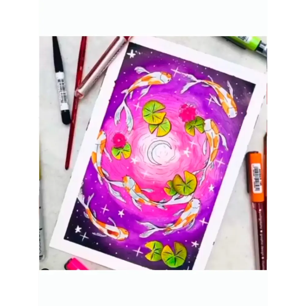 Фото 7 Маркер-кисть KARIN Brushmarker PRO Цветочная палитра 27C4, 12 шт Фото 7 Маркер-кисть KARIN Brushmarker PRO Цветочная палитра 27C4, 12 шт