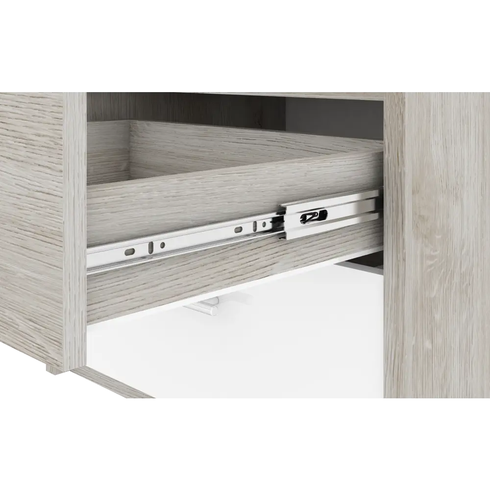 Фото 4 Тумба ВКДП 38.2x54.2x43.5 см белый глянец/баттл рок Фото 4 Тумба ВКДП 38.2x54.2x43.5 см белый глянец/баттл рок