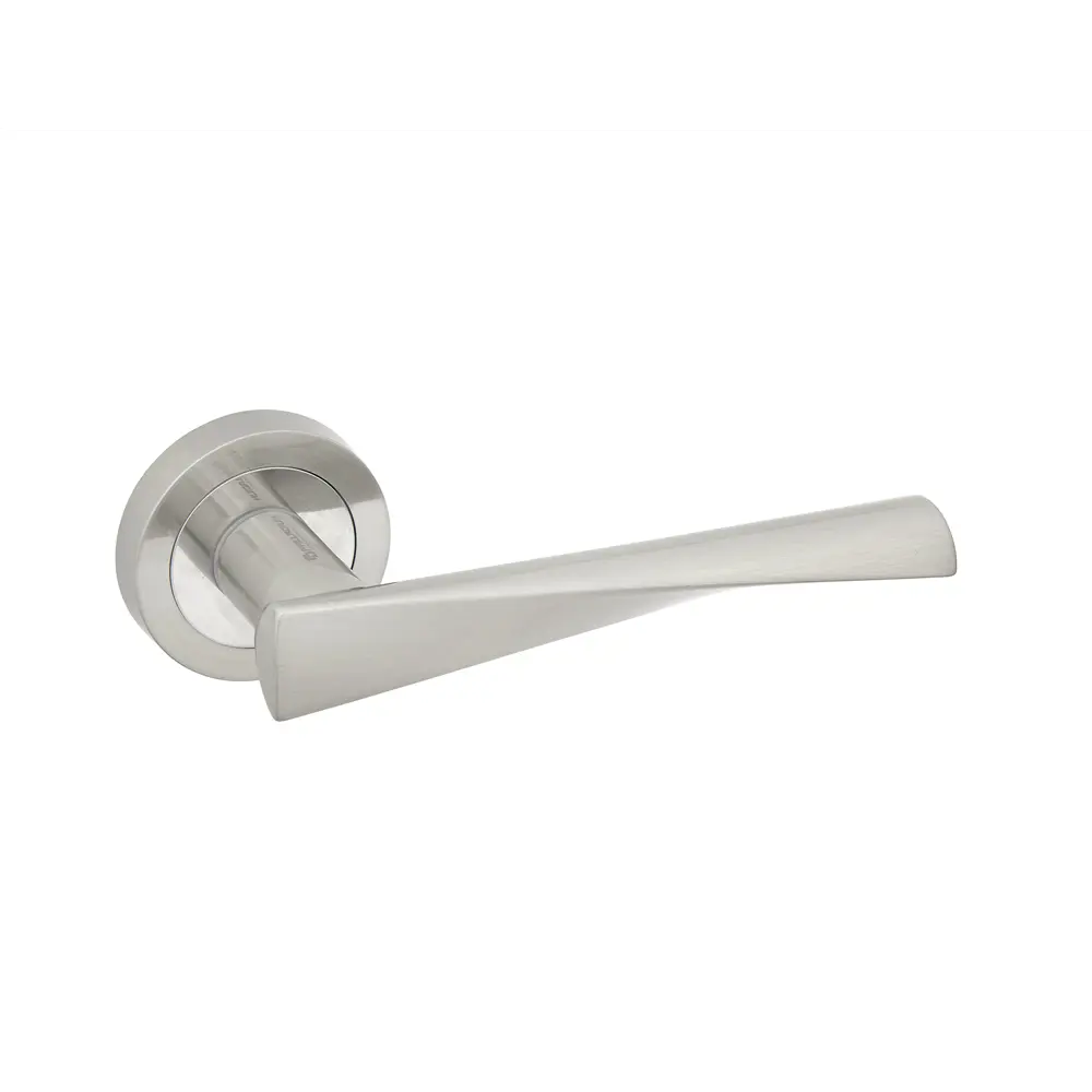 Фото Дверные ручки Palladium Z 101 SN, без запирания, комплект, цвет никель