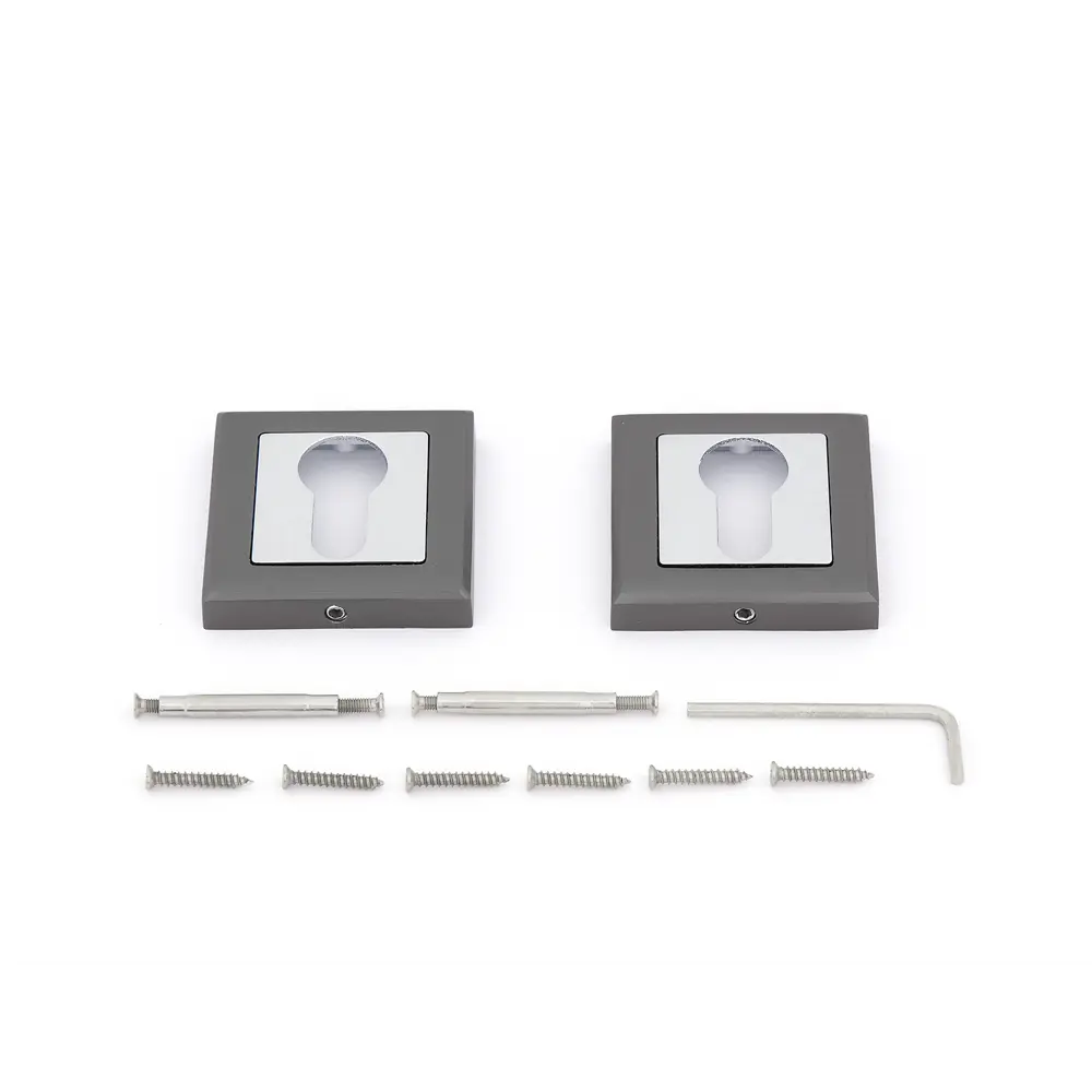 Фото 2 Накладка на цилиндр Palladium A 200 ET BN алюминий цвет темный никель Фото 2 Накладка на цилиндр Palladium A 200 ET BN алюминий цвет темный никель