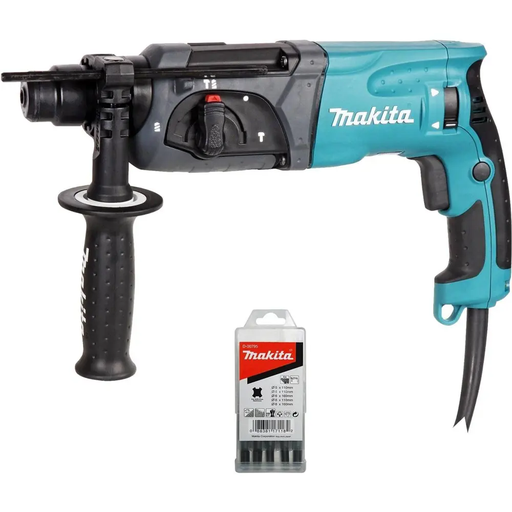 Фото Перфоратор сетевой SDS Plus Makita HR2470X15 88381847469, 780 Вт, 2.7 Дж Фото Перфоратор сетевой SDS Plus Makita HR2470X15 88381847469, 780 Вт, 2.7 Дж