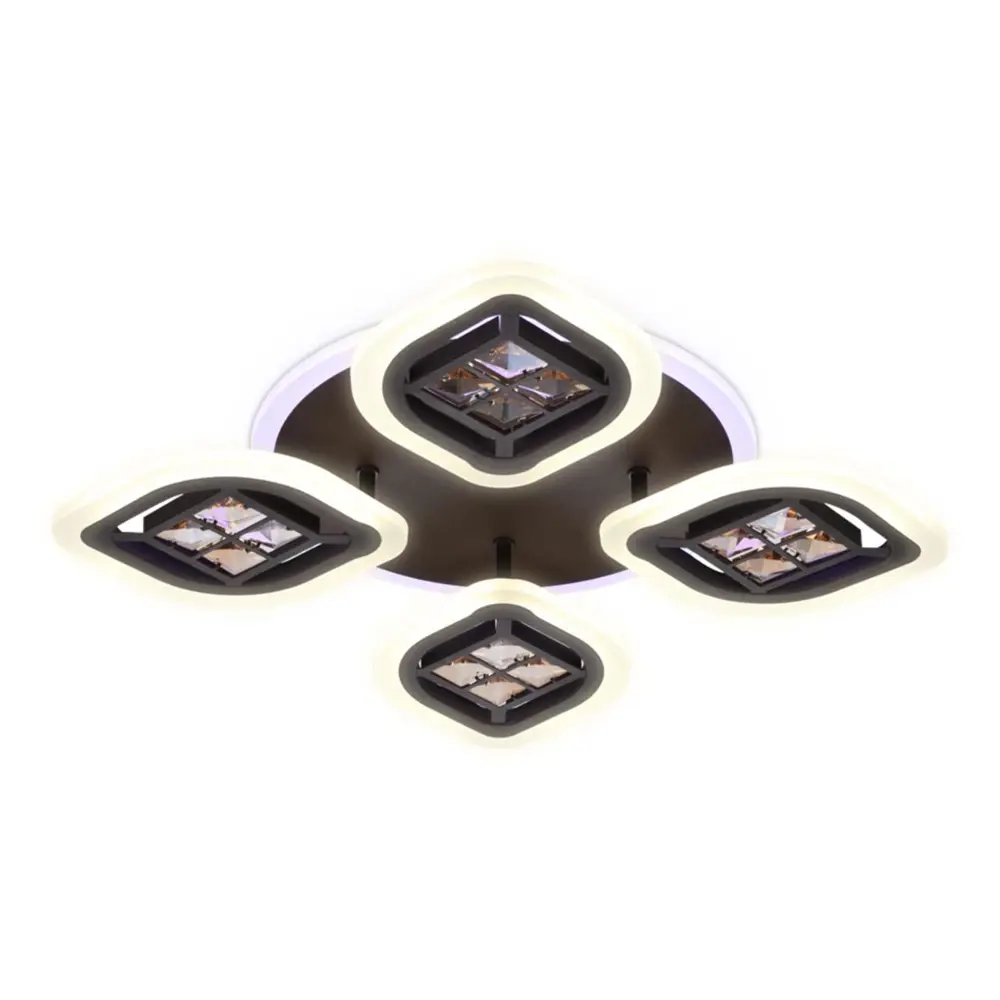Фото Люстра потолочная светодиодная Ambrella Light ACRYLICA FA281 69W LED Фото Люстра потолочная светодиодная Ambrella Light ACRYLICA FA281 69W LED