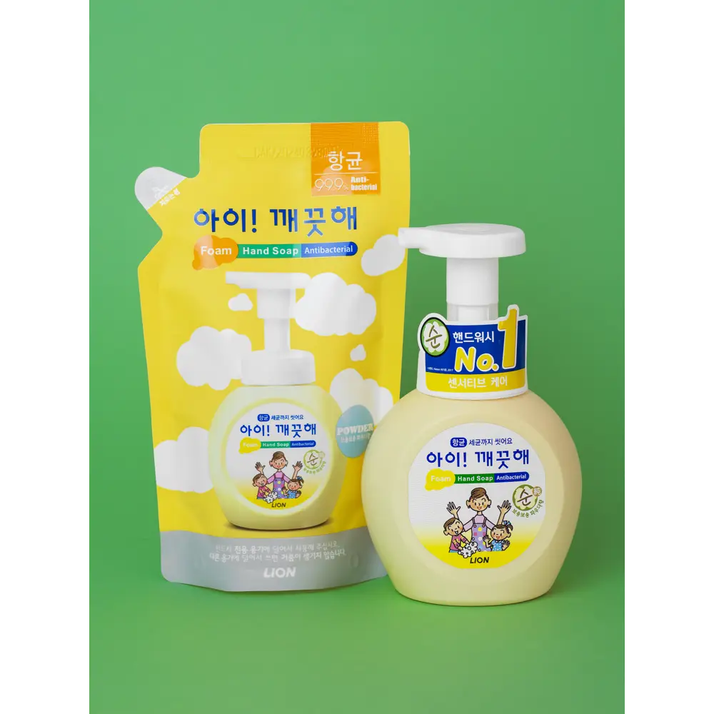 Фото 2 Пенное мыло LION для рук для чувствительной кожи Ai kekute Foaming handsoap sensitive 200 мл Фото 2 Пенное мыло LION для рук для чувствительной кожи Ai kekute Foaming handsoap sensitive 200 мл