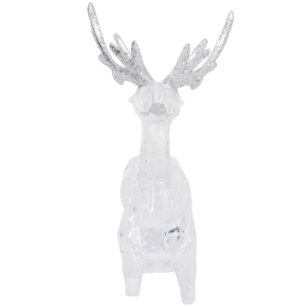 Фото 2 Украшение елочное «Олень лежит» акрил 9 см Фото 2 Украшение елочное «Олень лежит» акрил 9 см