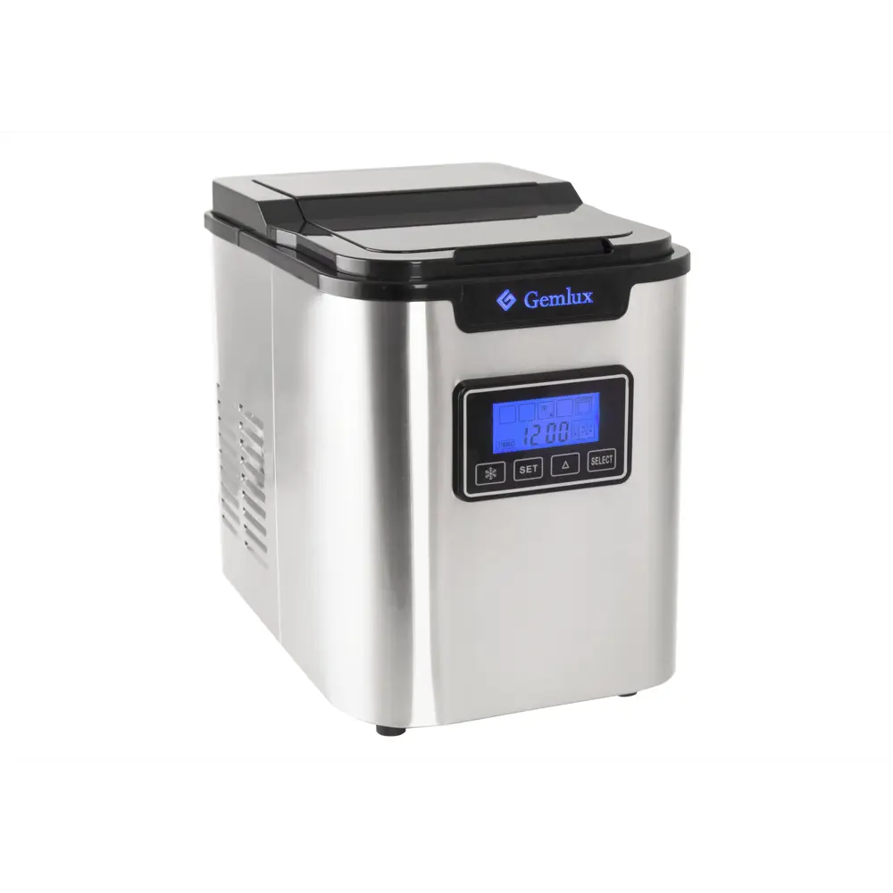 Фото Льдогенератор Gemlux GL-IM88 25x33 см цвет серебристый Фото Льдогенератор Gemlux GL-IM88 25x33 см цвет серебристый