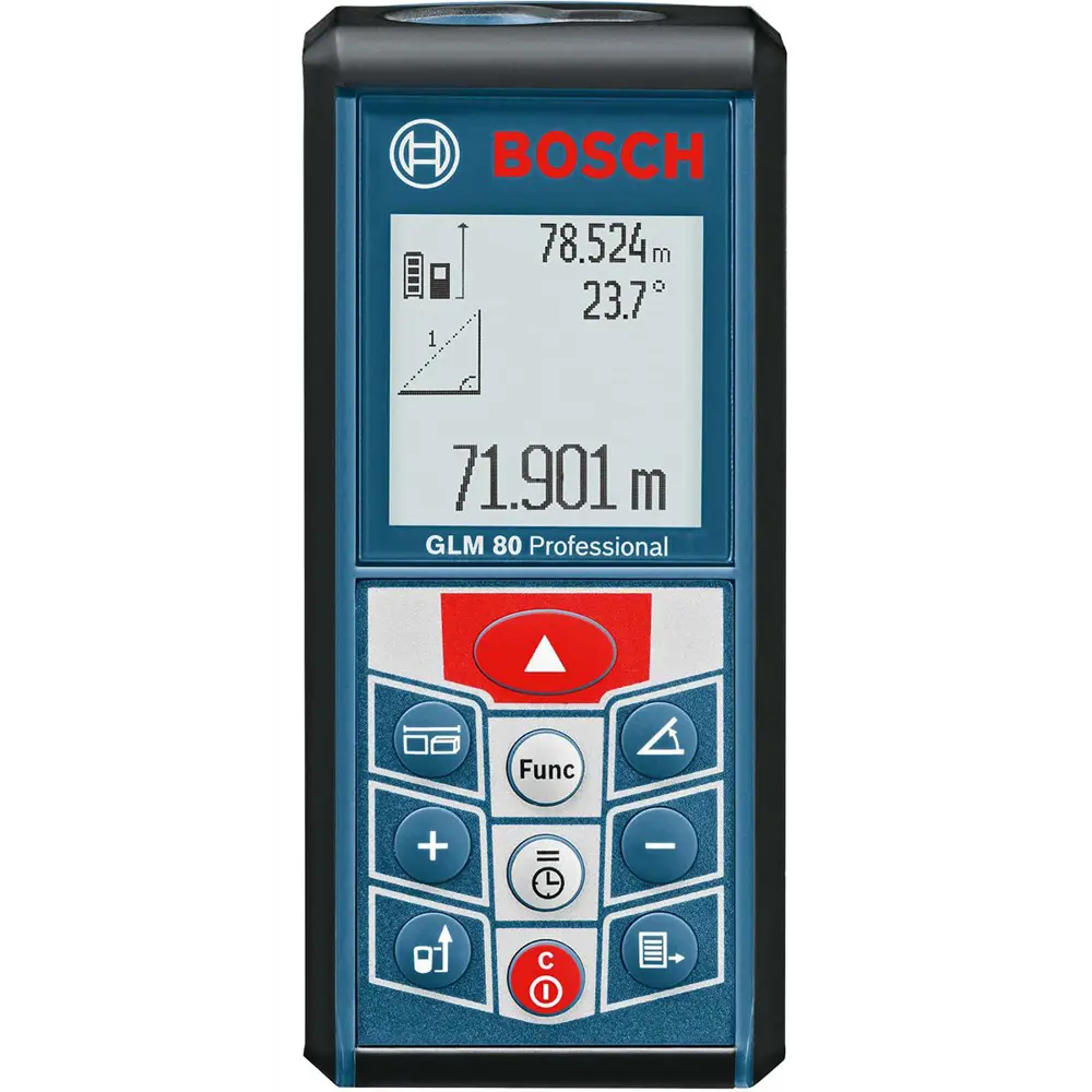 Фото Дальномер лазерный Bosch Professional GLM 80 PROF 3165140600804, до 80 м Фото Дальномер лазерный Bosch Professional GLM 80 PROF 3165140600804, до 80 м