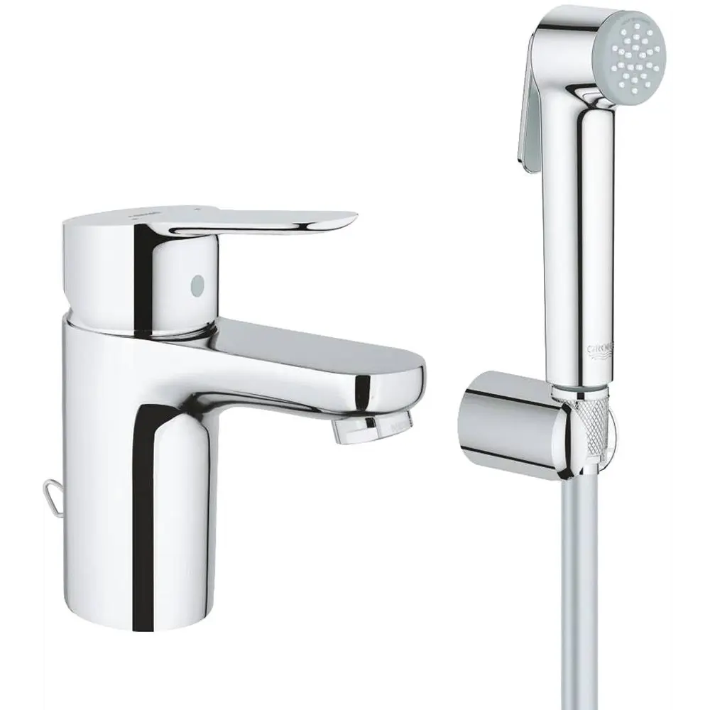 Фото Смеситель для раковины Grohe BauEdge 23757000 Фото Смеситель для раковины Grohe BauEdge 23757000