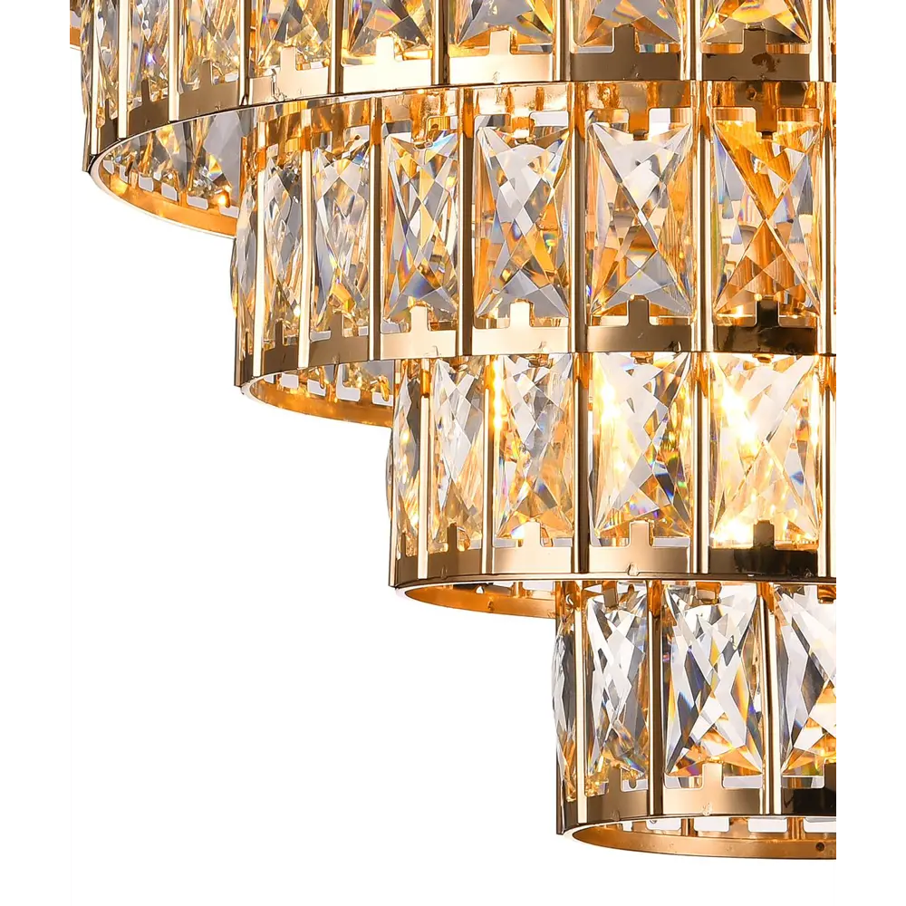 Фото 2 Люстра хрустальная Natali KovaltsEva 8 x E14 x 40W Amanda 81428-8C Gold Фото 2 Люстра хрустальная Natali KovaltsEva 8 x E14 x 40W Amanda 81428-8C Gold