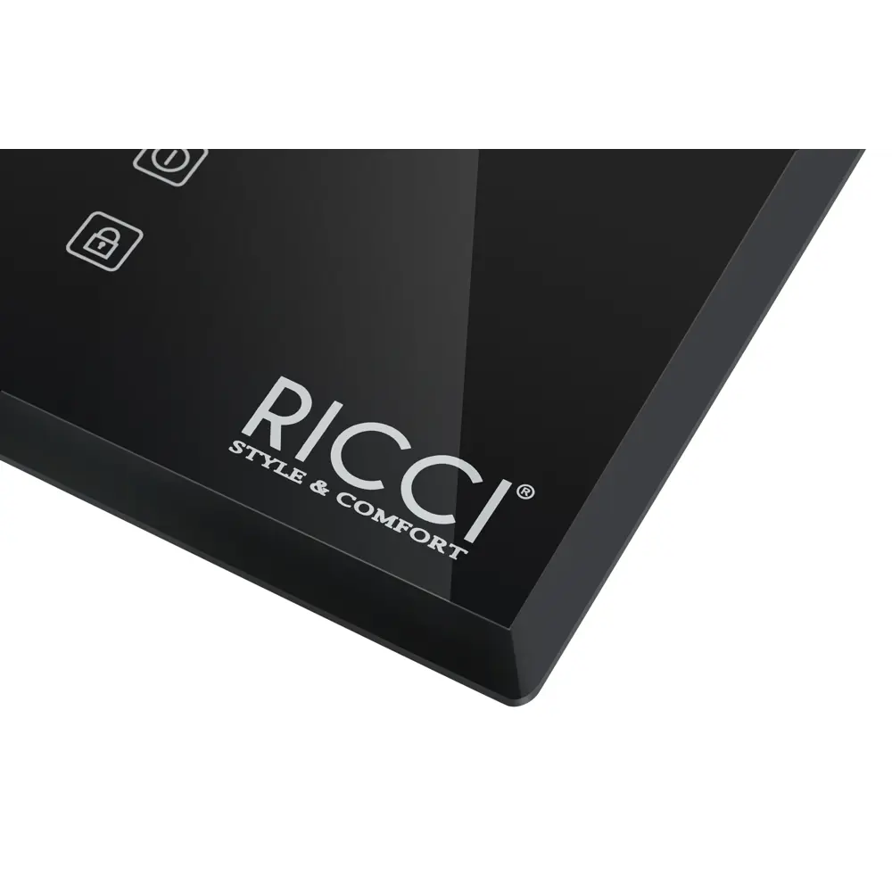 Фото 6 Стеклокерамическая варочная панель Ricci DTL-D46601SB 59 см 4 конфорки цвет черный Фото 6 Стеклокерамическая варочная панель Ricci DTL-D46601SB 59 см 4 конфорки цвет черный