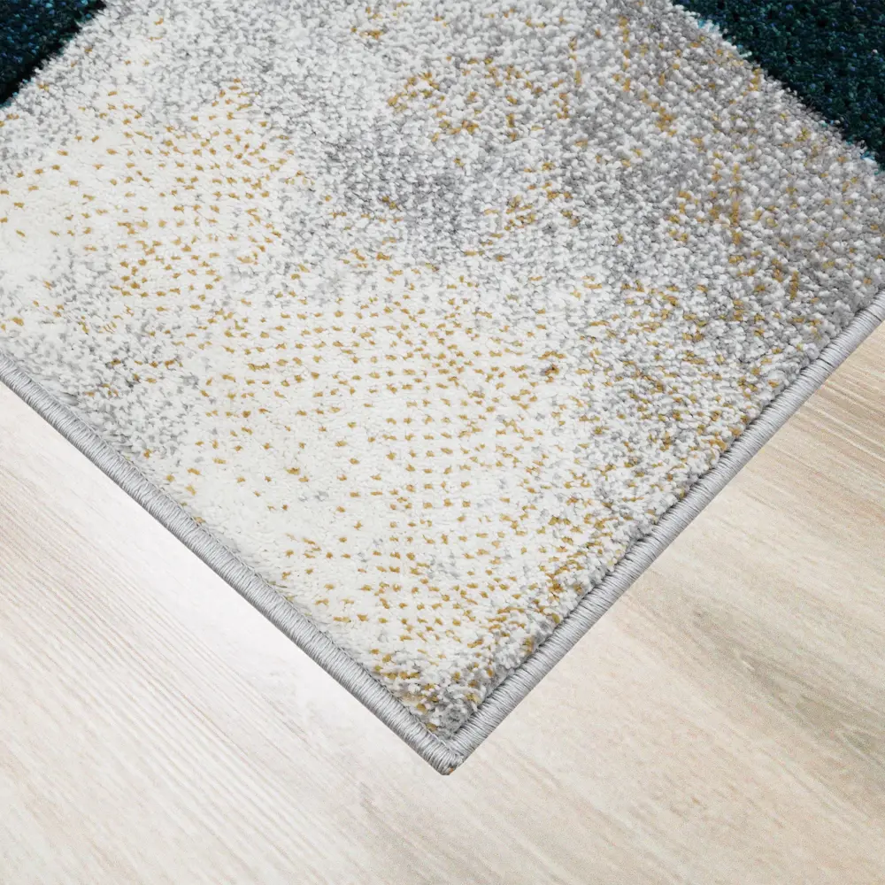 Фото 2 Ковер полипропилен London D831 100x200 см цвет голубой