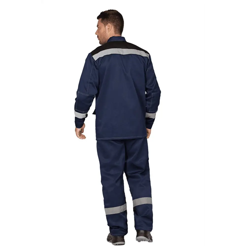 Фото Костюм рабочий Профессионал цвет темно-синий/черный размер 104-108 рост 182-188 см Фото Костюм рабочий Профессионал цвет темно-синий/черный размер 104-108 рост 182-188 см