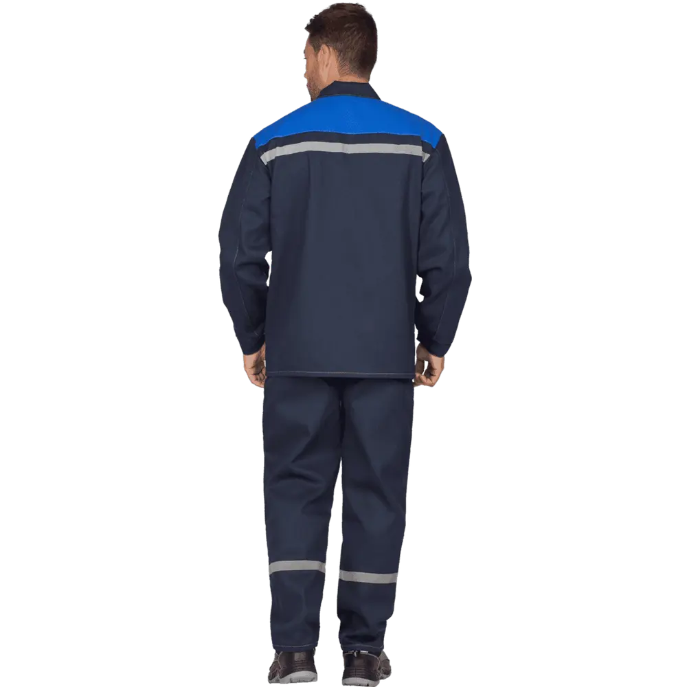 Фото 2 Костюм рабочий Монтаж цвет темно-синий/васильковый размер 112-116 рост 170-176 см Фото 2 Костюм рабочий Монтаж цвет темно-синий/васильковый размер 112-116 рост 170-176 см