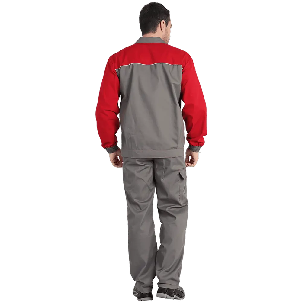 Фото 2 Костюм АВТОМЕХАНИК серый-красный (разм. 88-92 рост 182-188) Фото 2 Костюм АВТОМЕХАНИК серый-красный (разм. 88-92 рост 182-188)