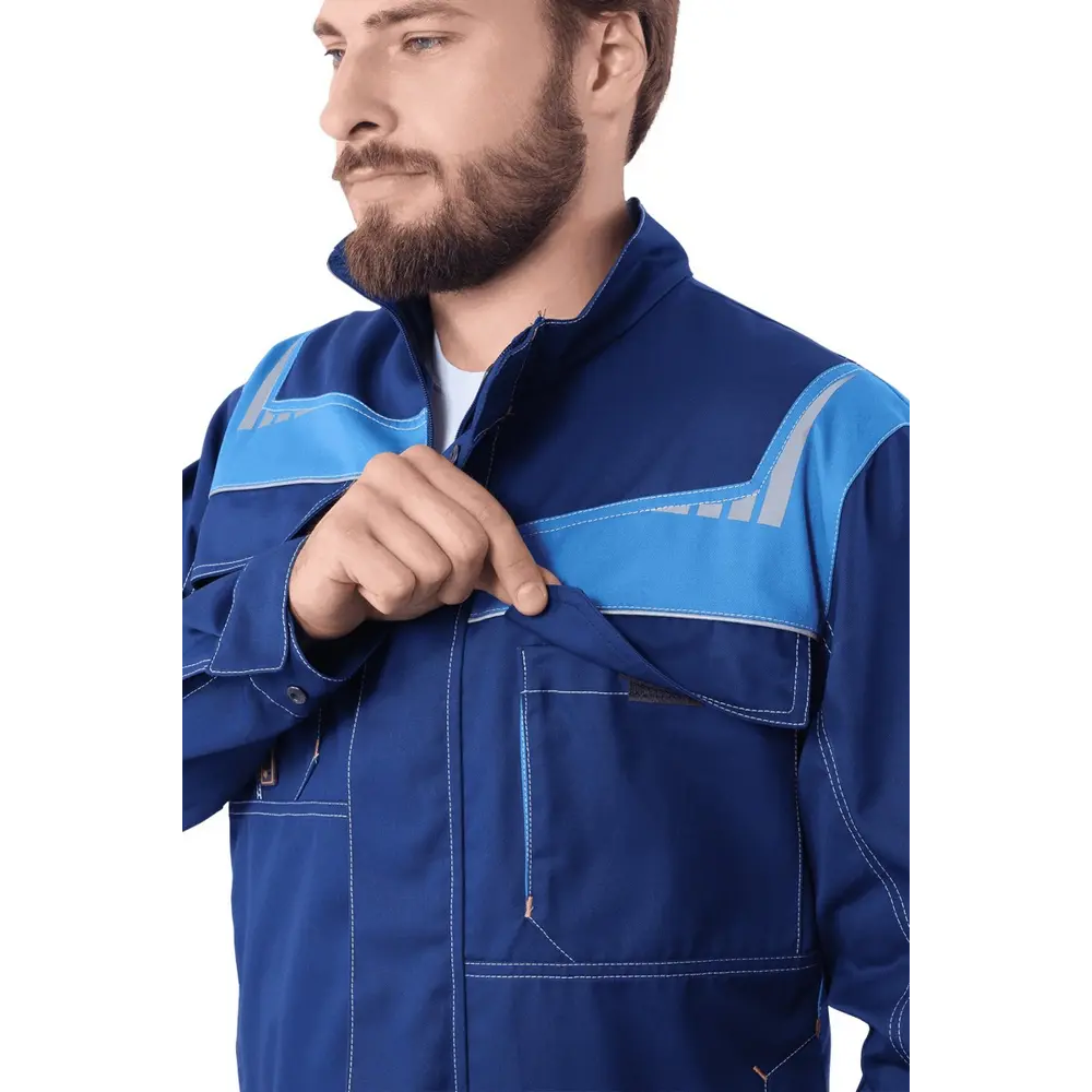 Фото 8 Куртка ПЕРФЕКТ синий-василек (разм. 104-108 рост 170-176) Фото 8 Куртка ПЕРФЕКТ синий-василек (разм. 104-108 рост 170-176)