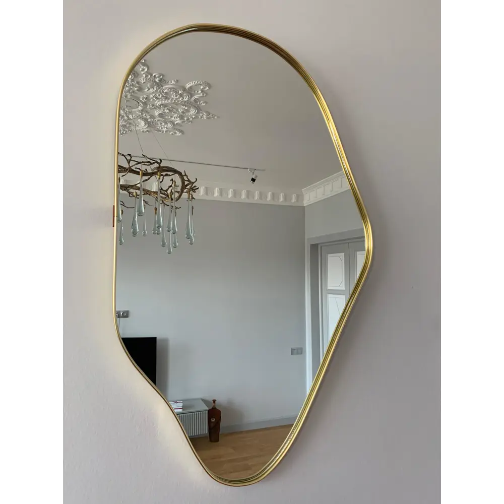 Фото 6 Зеркало в металлической Nuovo 80x50 см золото Фото 6 Зеркало в металлической Nuovo 80x50 см золото