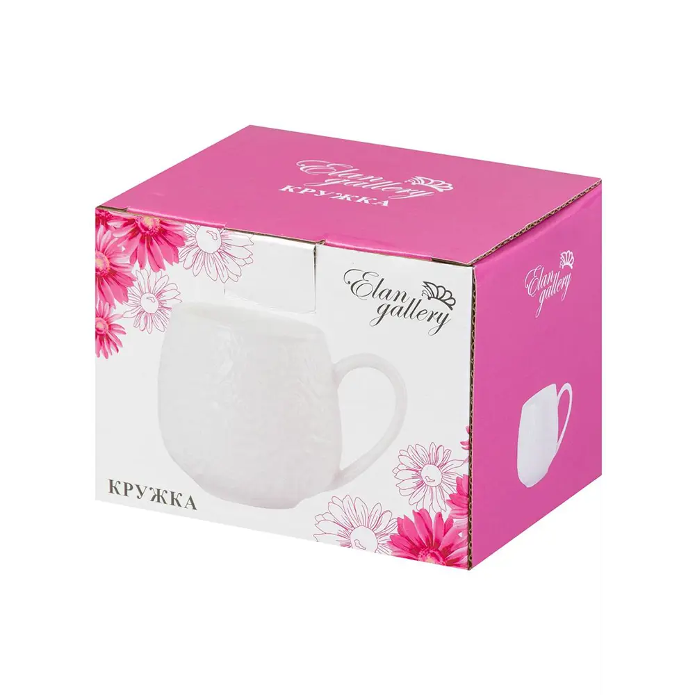Фото 3 Кружка Elan Gallery Белые розы 400 мл 125x95x85 см Фото 3 Кружка Elan Gallery Белые розы 400 мл 125x95x85 см