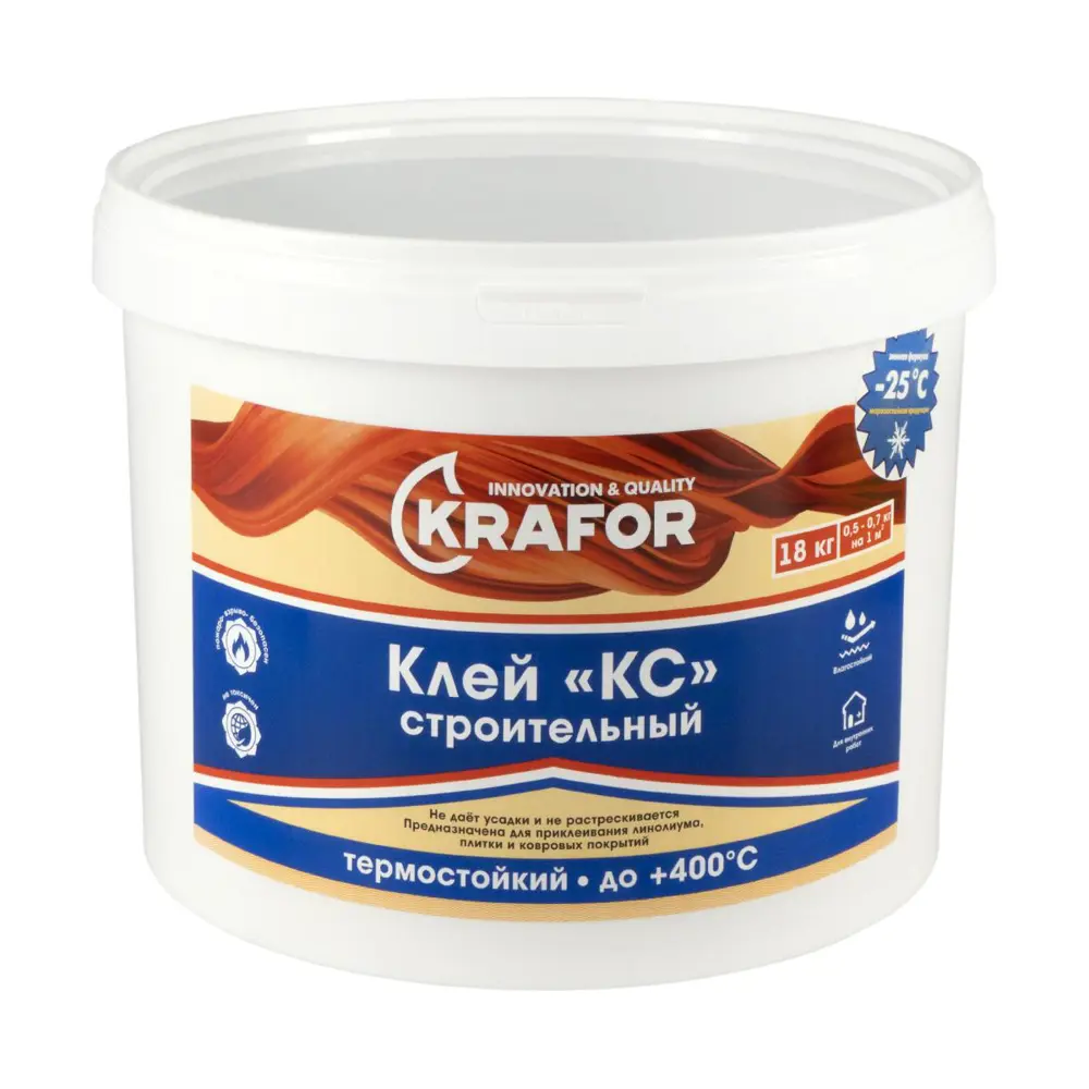 Фото Клей Универсальный Krafor 44980 Кс 18 кг Фото Клей Универсальный Krafor 44980 Кс 18 кг