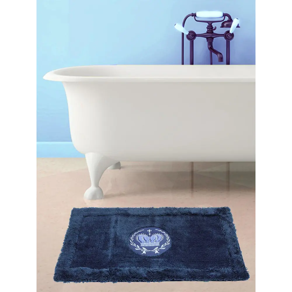 Фото 3 Коврик для ванной Bath Plus Royal NEW 60x100см синий Фото 3 Коврик для ванной Bath Plus Royal NEW 60x100см синий