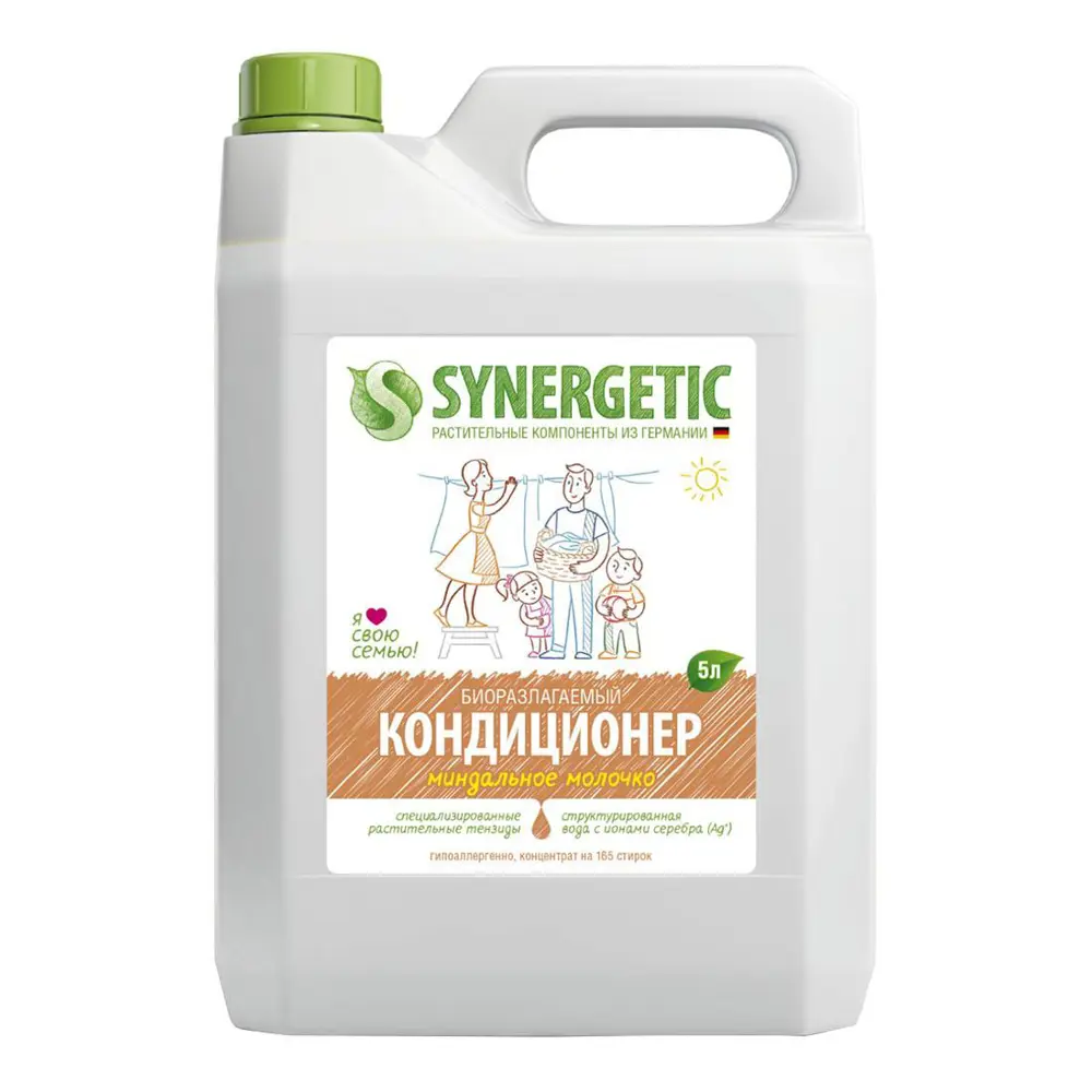 Фото Средство для стирки Synergetic 4623722341242 5 л Фото Средство для стирки Synergetic 4623722341242 5 л