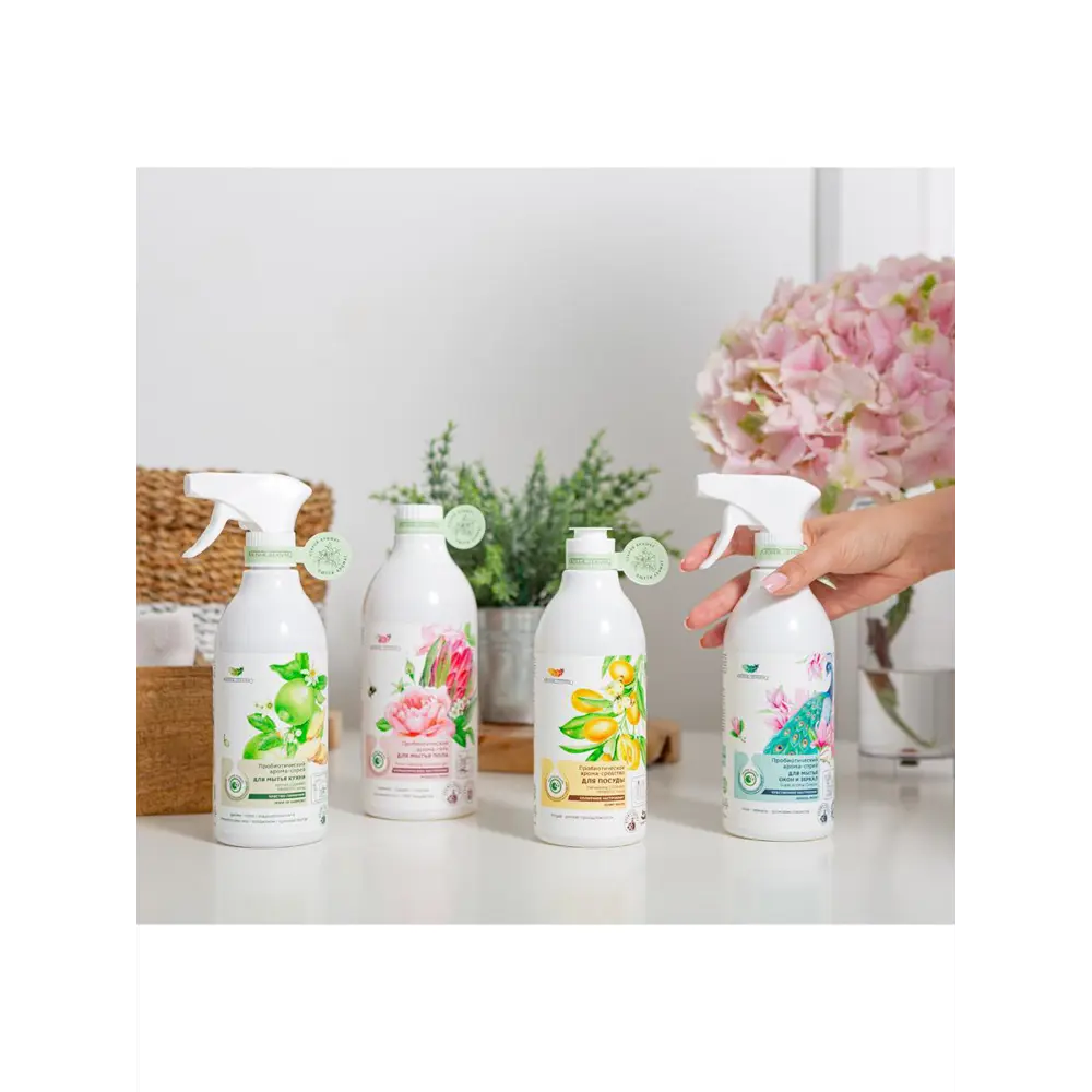 Фото 4 Пробиотический арома - гель AromaCleaninQ для мытья пола Чувственное настроение 0.75 л Фото 4 Пробиотический арома - гель AromaCleaninQ для мытья пола Чувственное настроение 0.75 л