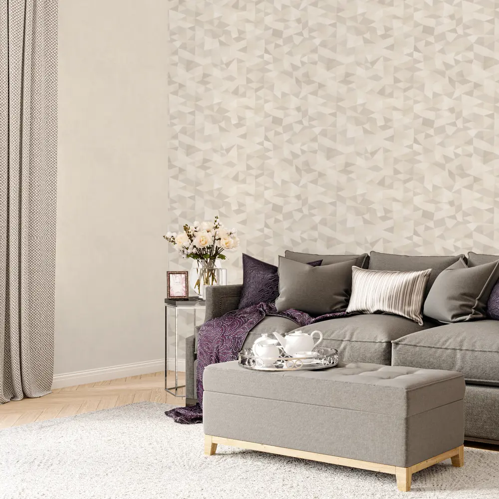 Фото 4 Обои флизелиновые Palitra Home Illusion бежевые 1.06 м HC71422-21 Фото 4 Обои флизелиновые Palitra Home Illusion бежевые 1.06 м HC71422-21