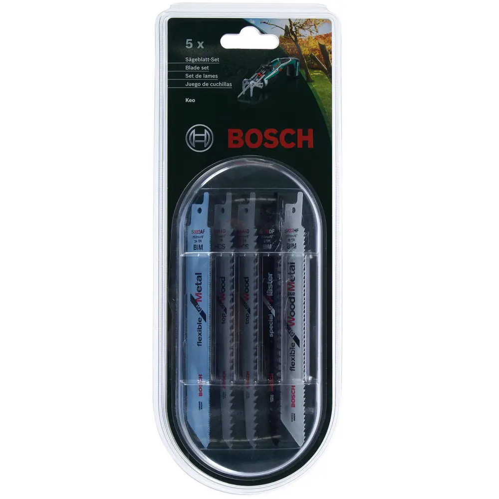 Фото 2 Лезвия запасные для кустореза Bosch KEO, 5 шт. в комплекте Фото 2 Лезвия запасные для кустореза Bosch KEO, 5 шт. в комплекте