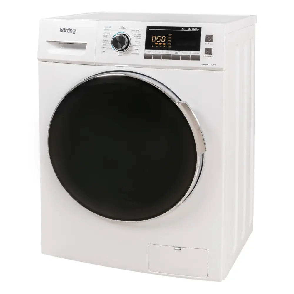 Фото Стиральная машина Korting KWM 40T1260 85х59.5х406кгБелый Фото Стиральная машина Korting KWM 40T1260 85х59.5х406кгБелый
