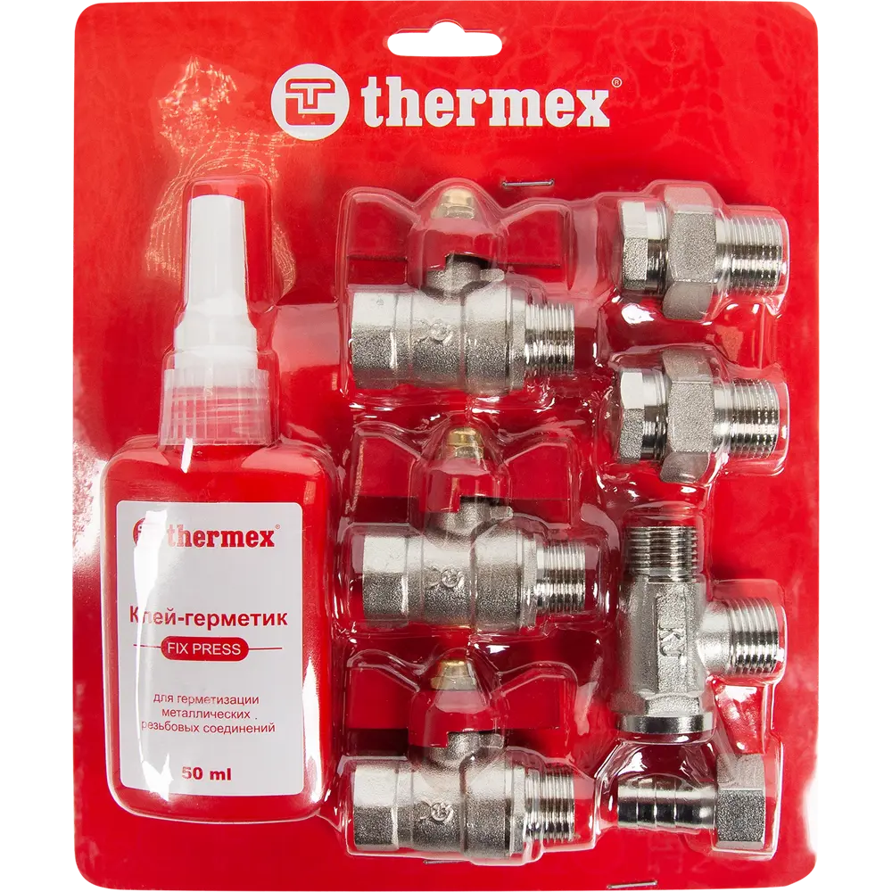 Фото 2 Набор для монтажа водонагревателя Thermex 1/2" со сливом Фото 2 Набор для монтажа водонагревателя Thermex 1/2" со сливом